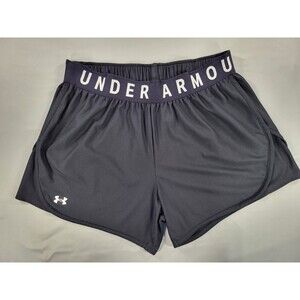 Under Armour Women's Play Up Athletic Shorts Black Size 1X Plus